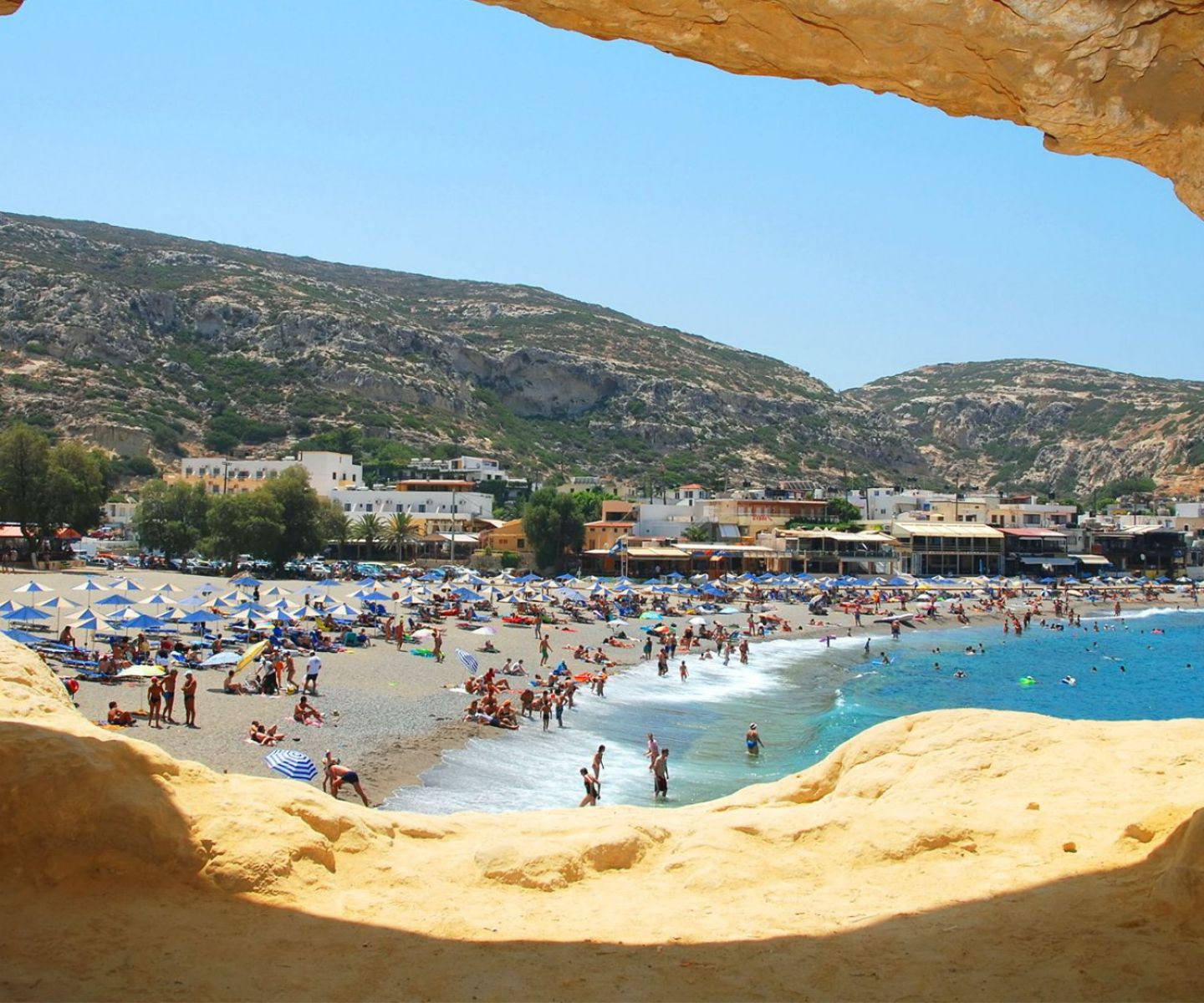 Matala beach